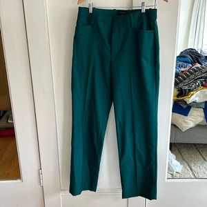 Banana Republic Wool suit pants, forest green-size 10
